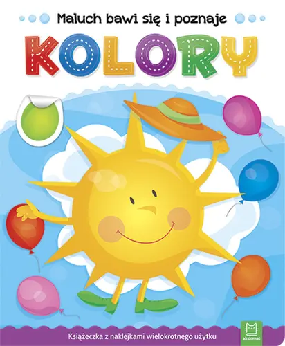 Okładka: Maluch bawi się i poznaje. Kolory