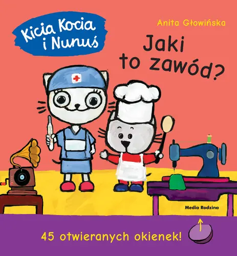 Okładka: Kicia Kocia i Nunuś. Jaki to zawód?