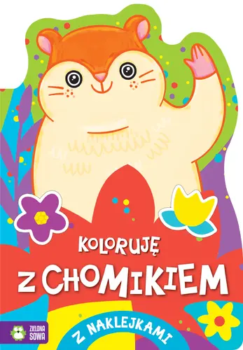Okładka: Koloruję z chomikiem