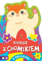 Okładka: Koloruję z chomikiem