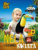 Okładka: Nela i tajemnice świata. Nowe wydanie z dodatkowymi kodami QR