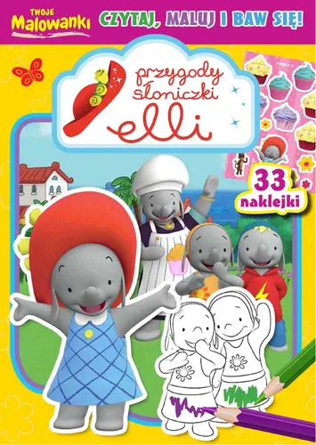 Okładka: Przygoduy Słoniczki Elli