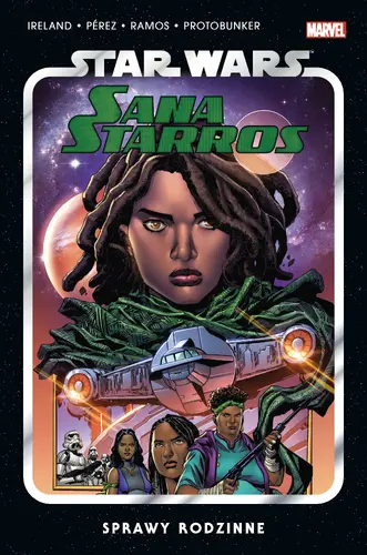 Okładka: Star Wars. Sana Starros. Sprawy rodzinne