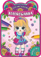 Okładka: Dzieciaki słodziaki. Kolorowanka