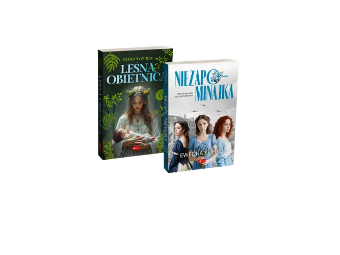 Okładka: Obietnica i Niezapominajka (2 tytuły)