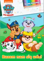 Okładka: Psi Patrol. Dodaj kolorów cz. 8 Razem nam się uda!