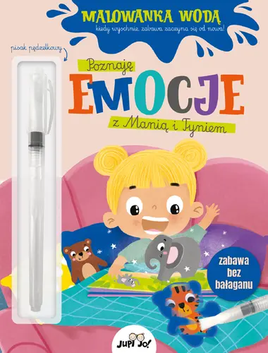 Okładka: Poznaję emocje z Manią i Tyniem