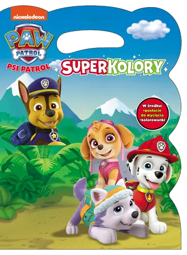 Okładka: Psi Patrol. SuperKolory