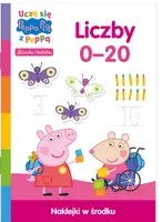 Okładka: Peppa pig. Uczę się z Peppą. Liczby