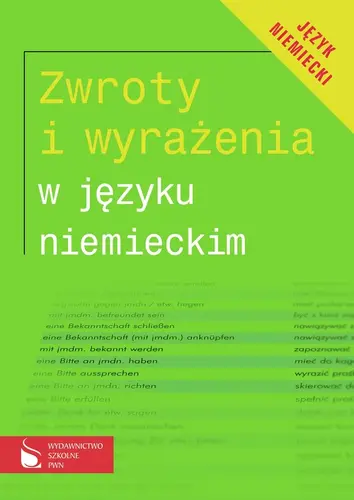 Okładka: Zwroty i wyrażenia w języku niemieckim