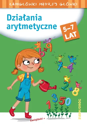 Okładka: Działania arytmetyczne. Łamigłówki mądrej główki