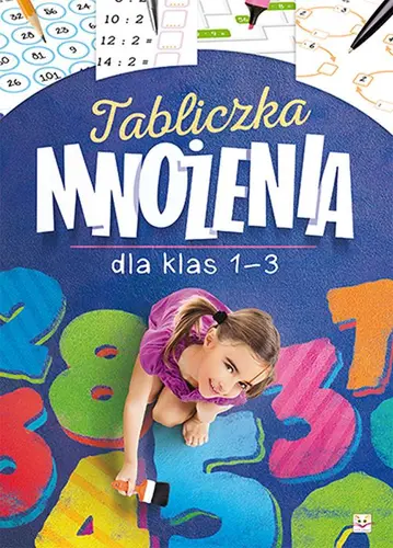 Okładka: Tabliczka mnożenia dla klas 1-3