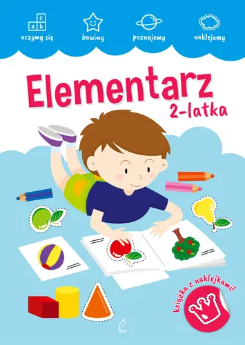 Okładka: AKADEMIA MALUCHA. Elementarz 2-latka