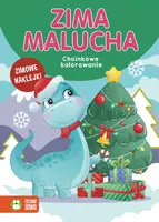 Okładka: Zima malucha. Choinkowe kolorowanie