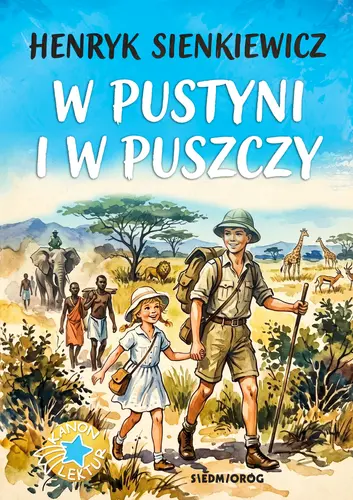 Okładka: W pustyni i w puszczy