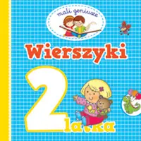 Okładka: Mali geniusze. Wierszyki 2 latka