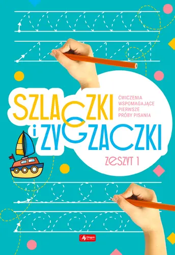 Okładka: Szlaczki i zygzaczki. Zeszyt 1