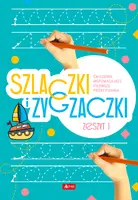 Okładka: Szlaczki i zygzaczki. Zeszyt 1
