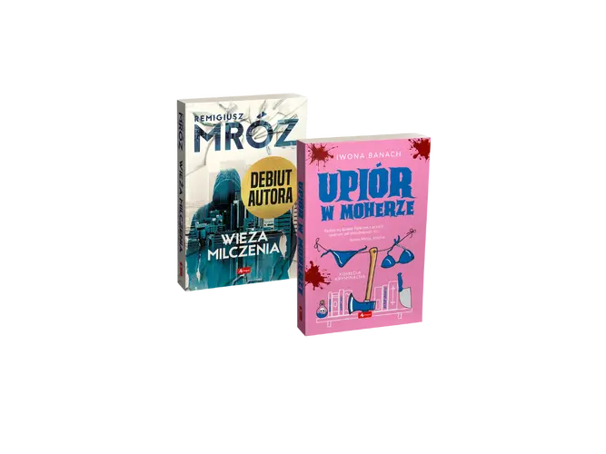 Okładka: UPIÓR i WIEŻA (2 tytuły)