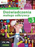 Okładka: Doświadczenia małego odkrywcy kl.3