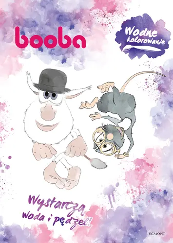 Okładka: Booba. Wodne kolorowanie