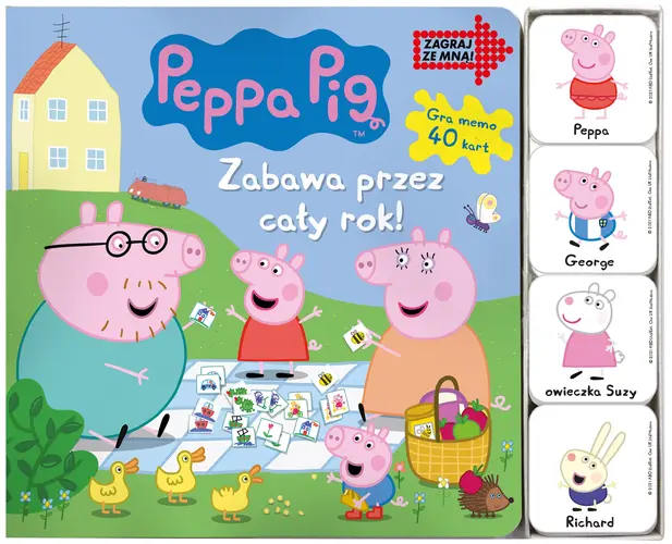 Okładka: Peppa Pig. Zagraj Ze Mną. Zabawa przez cały rok.