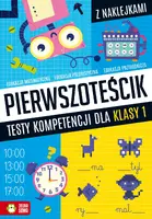 Okładka: Pierwszoteścik. Testy kompetencji dla klasy 1