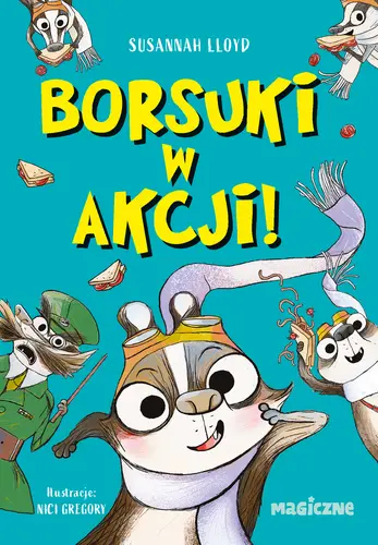 Okładka: Borsuki w akcji