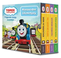 Okładka: Tomek i przyjaciele. Niezawodne lokomotywy. Moja pierwsza biblioteczka