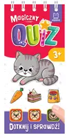 Okładka: Magiczny quiz z kotkiem. Dotknij i sprawdź, od 3 lat