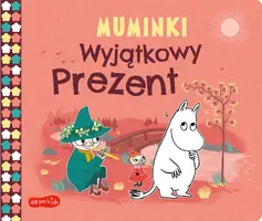 Okładka: Wyjątkowy prezent. Muminki. Książeczki kartonowe