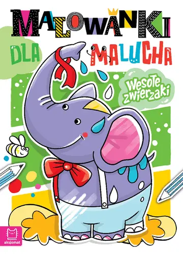 Okładka: Malowanki dla malucha. Wesołe zwierzaki