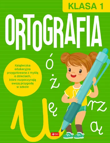 Okładka: Ortografia. Klasa 1