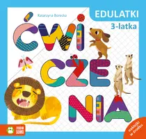 Okładka: Edulatki. Ćwiczenia 3-latka
