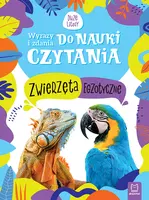 Okładka: Wyrazy i zdania do nauki czytania. Zwierzęta egzotyczne