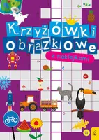 Okładka: Krzyżówki obrazkowe z naklejkami