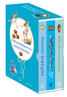 Okładka: Z Biblioteki Wydawnictwa „Nasza Księgarnia”: Poczytaj mi, mamo. Księga piąta. Opowieści biblijne. Moja pierwsza mitologia