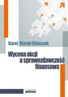 Okładka: Wycena akcji a sprawozdawczość finansowa