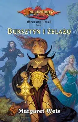 Okładka: Dragonlance: Mroczny Uczeń #2 - Bursztyn i żelazo