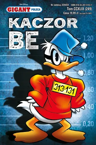 Okładka: Gigant Poleca. Kaczor BE. Tom 8/2023