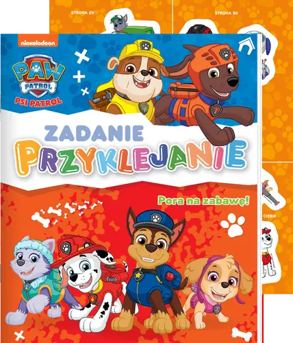Okładka: Psi Patrol. Zadanie Przyklejanie cz. 5