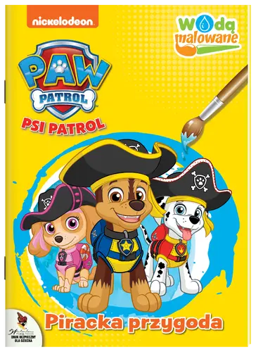 Okładka: Psi Patrol. Wodą malowane cz. 10