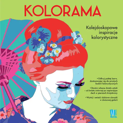Okładka: Kolorama. Kalejdoskopowe inspiracje kolorystyczne