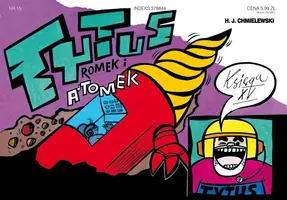 Okładka: Tytus, Romek i A'Tomek. Księga XV. Tytus geologiem