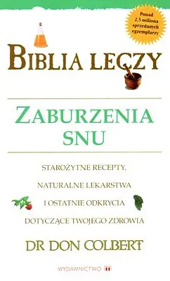 Okładka: Biblia leczy zaburzenia snu