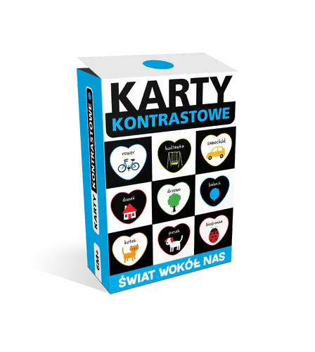 Okładka: Karty kontrastowe. Świat wokół nas
