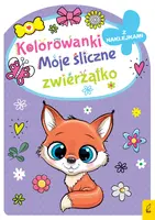 Okładka: Kolorowanka z wykrojnikiem. Moje śliczne zwierzątko