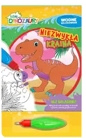 Okładka: Lubię Dinozaury. Wodne kolorowanie. Niezwykła kraina