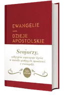 Okładka: Ewangelie i Dzieje Apostolskie dla seniorów skład jednołamowy