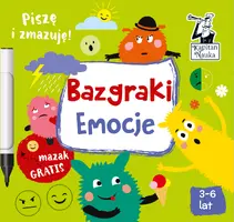Okładka: Bazgraki. Emocje. Kapitan Nauka